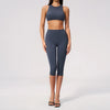Yoga Capri Pants Athletic Set