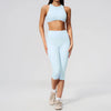 Yoga Capri Pants Athletic Set