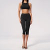 Yoga Capri Pants Athletic Set