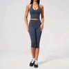 Yoga Capri Pants Athletic Set
