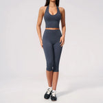 Yoga Capri Pants Athletic Set